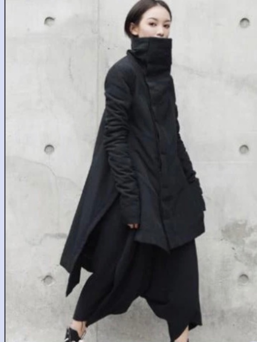 Masuko collared coat